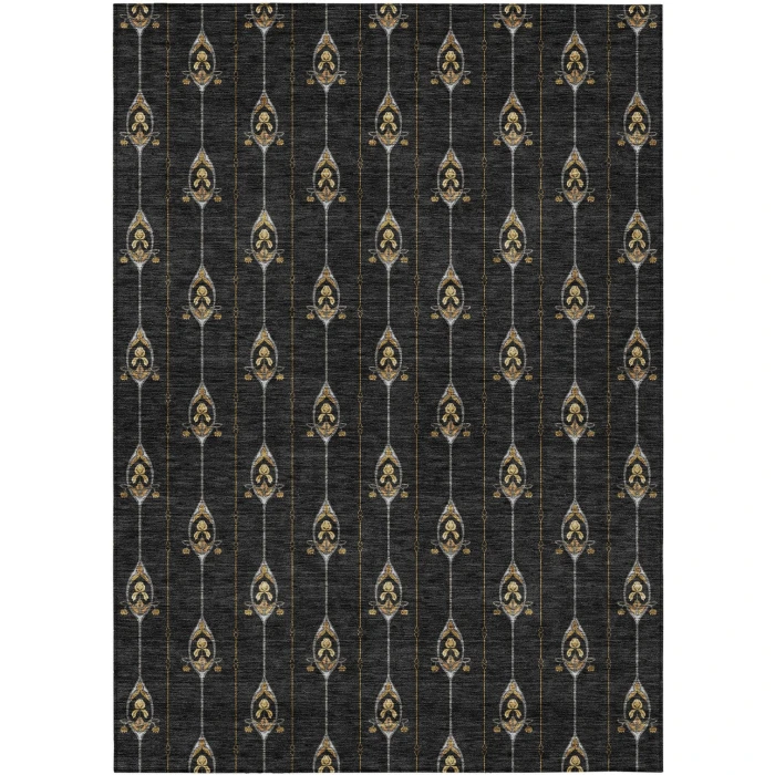 Addison Rugs Chantille Black ACN2691 8ft. x 10ft. Rect. Rug