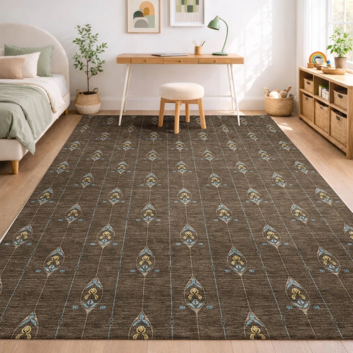 Addison Rugs Chantille Brown ACN2691 9ft. x 12ft. Rect. Rug