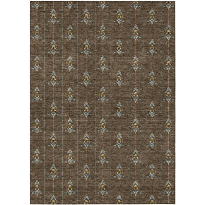 Addison Rugs Chantille Brown ACN2691 9ft. x 12ft. Rect. Rug