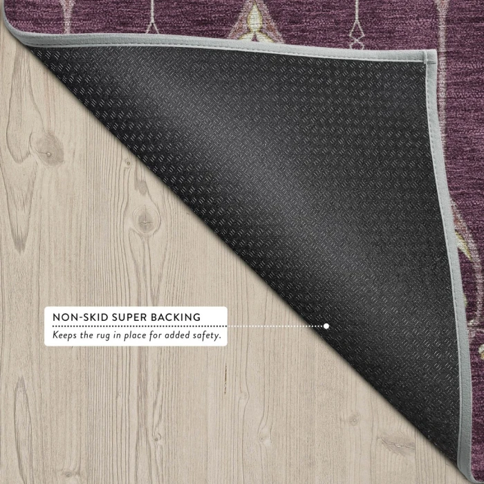 Addison Rugs Chantille Purple ACN2691 5ft. x 7ft.6in. Rect. Rug