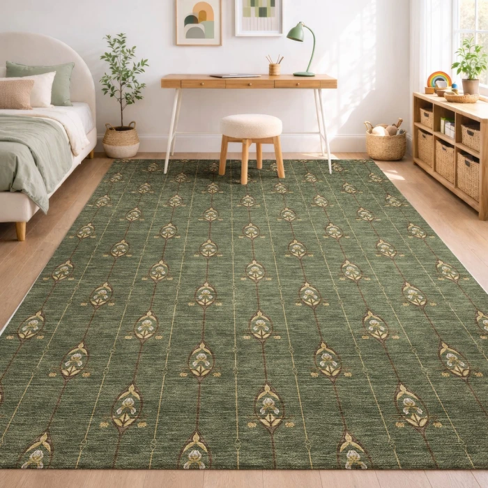 Addison Rugs Chantille Green ACN2691 5ft. x 7ft.6in. Rect. Rug