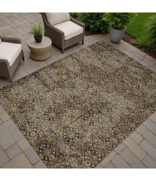 Addison Rugs Chantille Brown ACN2692 5ft. x 7ft.6in. Rect. Rug