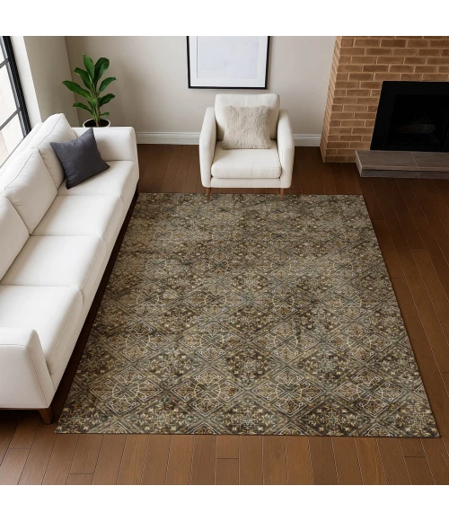 Addison Rugs Chantille Brown ACN2692 5ft. x 7ft.6in. Rect. Rug