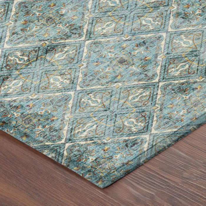Addison Rugs Chantille Teal ACN2692 5ft. x 7ft.6in. Rect. Rug