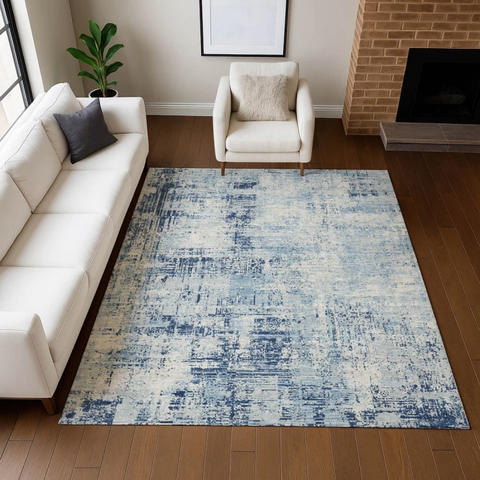 Addison Rugs Chantille Blue ACN2693 8ft. x 10ft. Rect. Rug