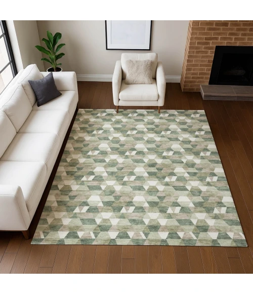 Addison Rugs Chantille Green ACN2694 5ft. x 7ft.6in. Rect. Rug