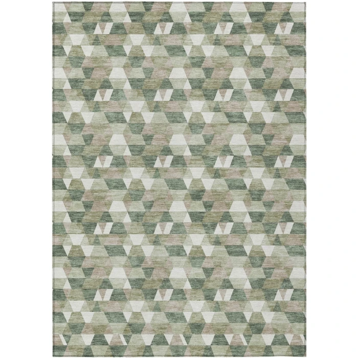 Addison Rugs Chantille Green ACN2694 9ft. x 12ft. Rect. Rug