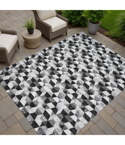 Addison Rugs Chantille Black ACN2694 5ft. x 7ft.6in. Rect. Rug