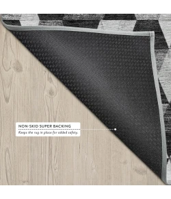 Addison Rugs Chantille Black ACN2694 5ft. x 7ft.6in. Rect. Rug