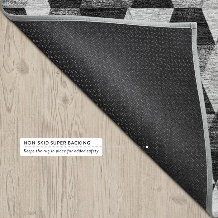Addison Rugs Chantille Black ACN2694 8ft. x 10ft. Rect. Rug