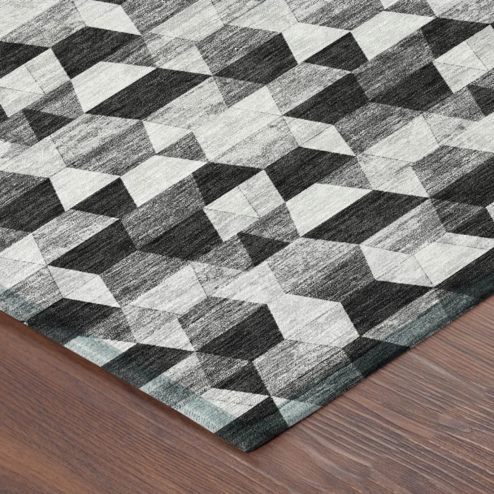 Addison Rugs Chantille Black ACN2694 8ft. x 10ft. Rect. Rug