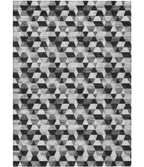 Addison Rugs Chantille Black ACN2694 5ft. x 7ft.6in. Rect. Rug