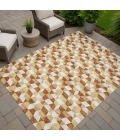Addison Rugs Chantille Orange ACN2694 5ft. x 7ft.6in. Rect. Rug