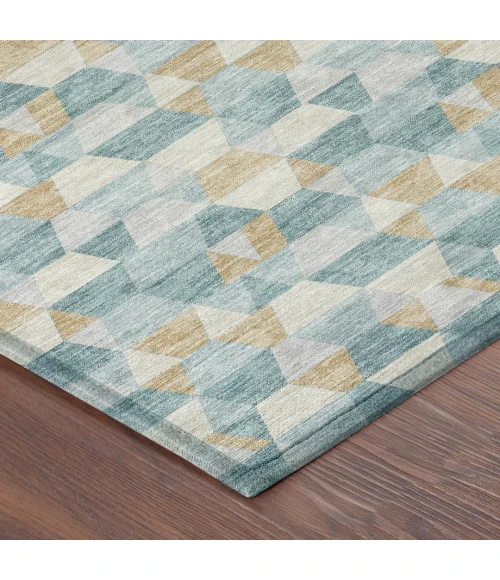 Addison Rugs Chantille Teal ACN2694 5ft. x 7ft.6in. Rect. Rug