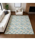 Addison Rugs Chantille Teal ACN2694 5ft. x 7ft.6in. Rect. Rug