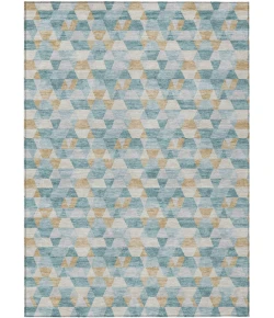 Addison Rugs Chantille Teal ACN2694 5ft. x 7ft.6in. Rect. Rug