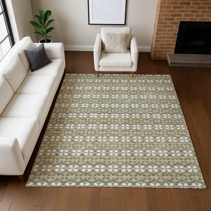 Addison Rugs Chantille Green ACN2695 8ft. x 10ft. Rect. Rug