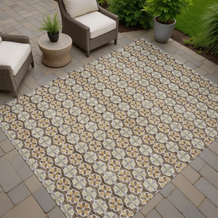 Addison Rugs Chantille Brown ACN2695 5ft. x 7ft.6in. Rect. Rug