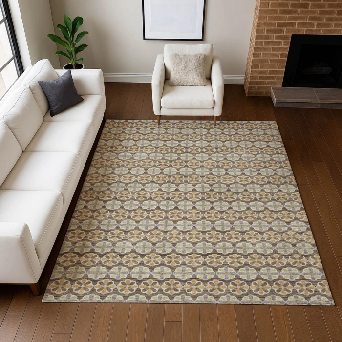 Addison Rugs Chantille Brown ACN2695 5ft. x 7ft.6in. Rect. Rug