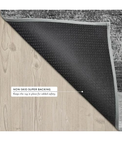 Addison Rugs Chantille Black ACN2696 5ft. x 7ft.6in. Rect. Rug