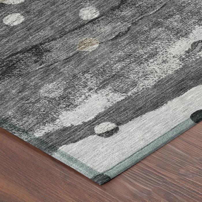 Addison Rugs Chantille Black ACN2696 9ft. x 12ft. Rect. Rug