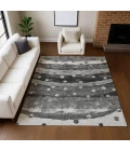 Addison Rugs Chantille Black ACN2696 9ft. x 12ft. Rect. Rug