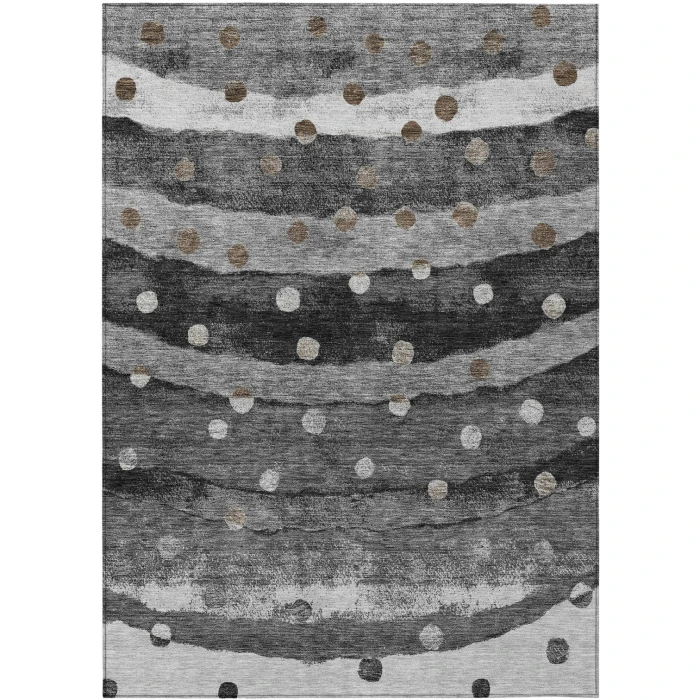 Addison Rugs Chantille Black ACN2696 9ft. x 12ft. Rect. Rug