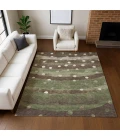 Addison Rugs Chantille Green ACN2696 9ft. x 12ft. Rect. Rug