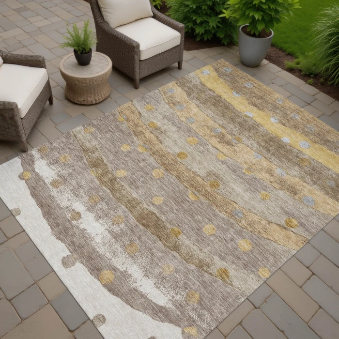 Addison Rugs Chantille Brown ACN2696 9ft. x 12ft. Rect. Rug