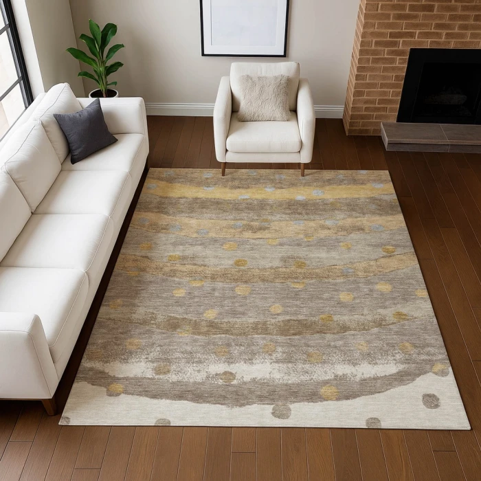 Addison Rugs Chantille Brown ACN2696 9ft. x 12ft. Rect. Rug