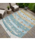 Addison Rugs Chantille Teal ACN2696 9ft. x 12ft. Rect. Rug