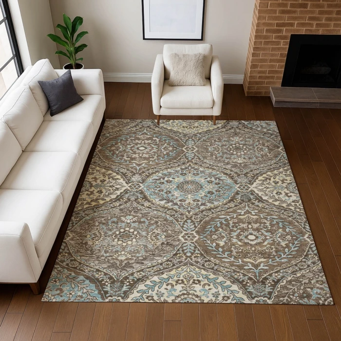 Addison Rugs Chantille Brown ACN2698 8ft. x 10ft. Rect. Rug