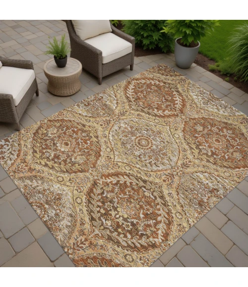Addison Rugs Chantille Orange ACN2698 8ft. x 10ft. Rect. Rug