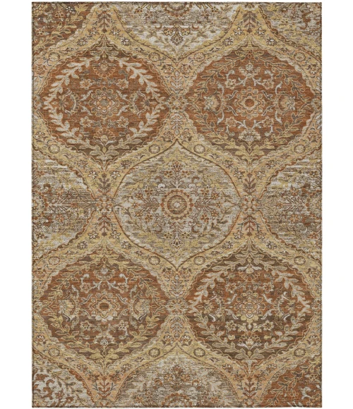 Addison Rugs Chantille Orange ACN2698 8ft. x 10ft. Rect. Rug
