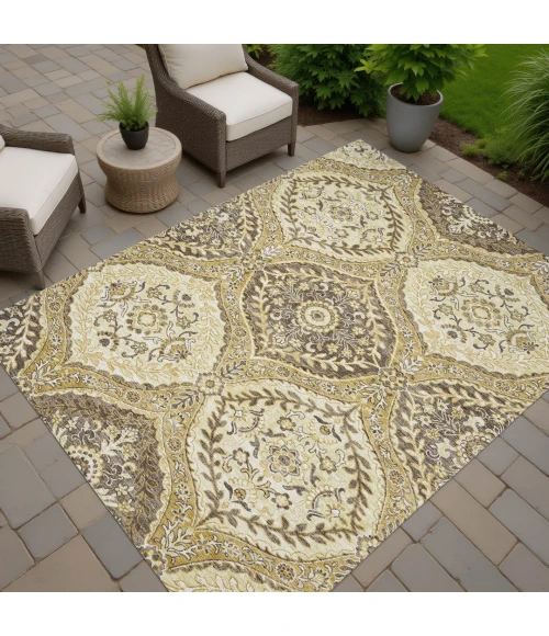 Addison Rugs Chantille Gold ACN2698 8ft. x 10ft. Rect. Rug