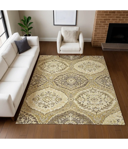 Addison Rugs Chantille Gold ACN2698 8ft. x 10ft. Rect. Rug