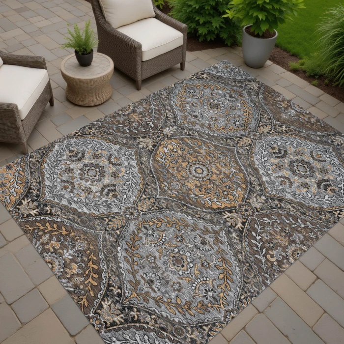 Addison Rugs Chantille Gray ACN2698 8ft. x 10ft. Rect. Rug