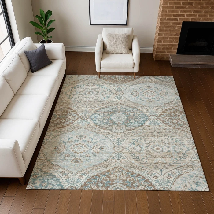 Addison Rugs Chantille Ivory ACN2698 9ft. x 12ft. Rect. Rug