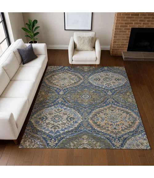 Addison Rugs Chantille Blue ACN2698 9ft. x 12ft. Rect. Rug