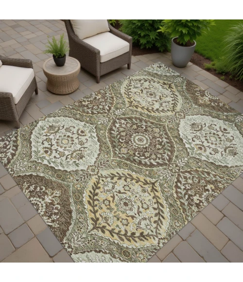 Addison Rugs Chantille Green ACN2698 5ft. x 7ft.6in. Rect. Rug