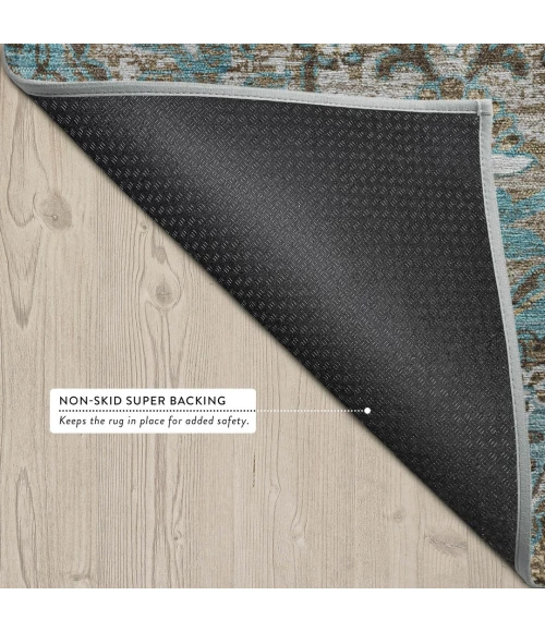 Addison Rugs Chantille Teal ACN2698 8ft. x 10ft. Rect. Rug