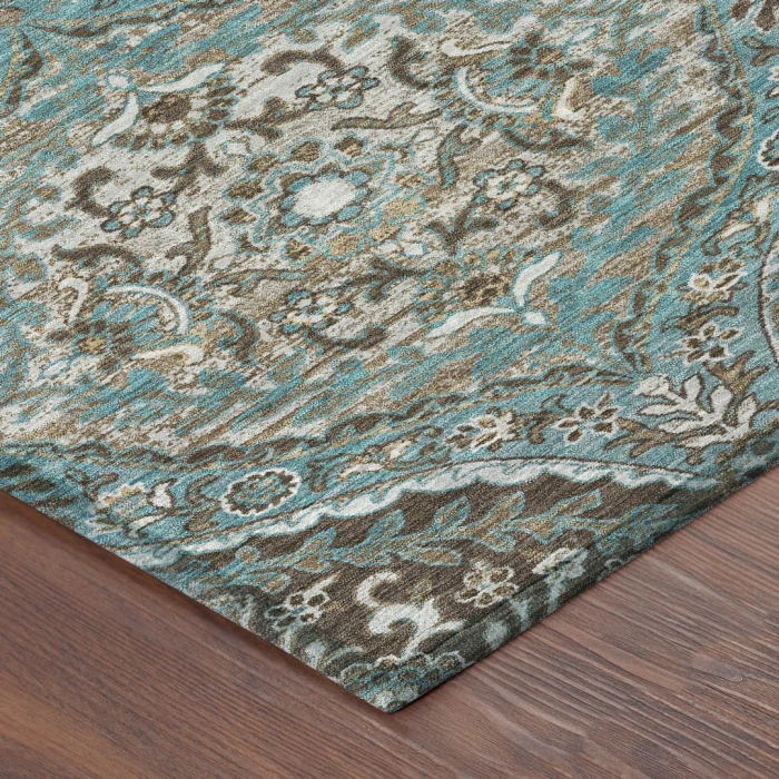 Addison Rugs Chantille Teal ACN2698 5ft. x 7ft.6in. Rect. Rug