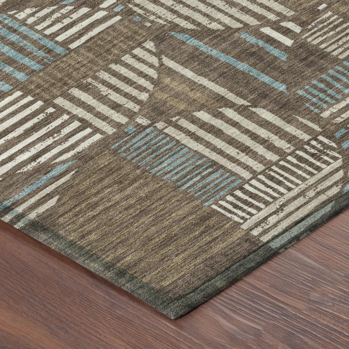 Addison Rugs Chantille Brown ACN2700 9ft. x 12ft. Rect. Rug