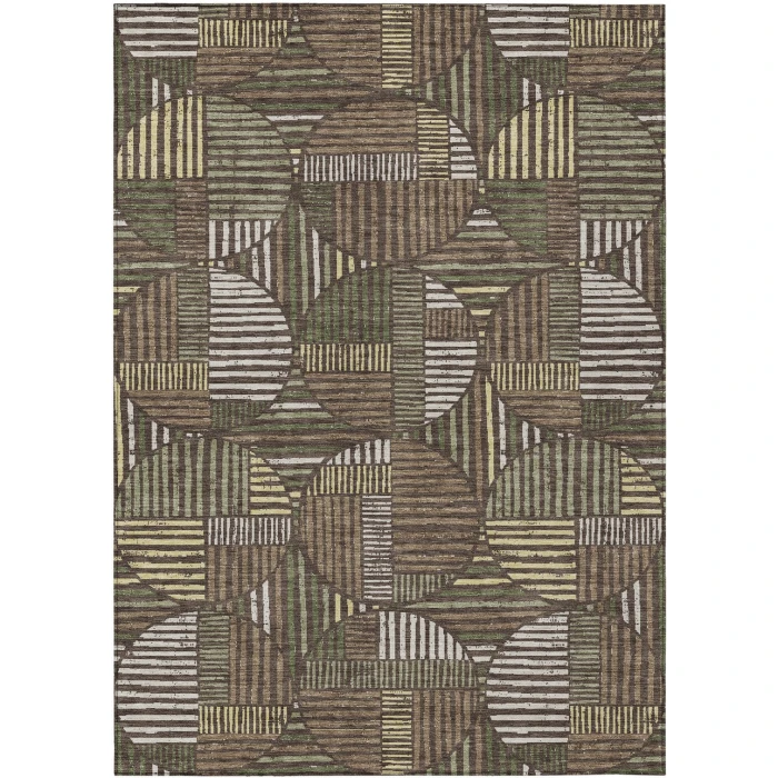 Addison Rugs Chantille Brown ACN2700 5ft. x 7ft.6in. Rect. Rug
