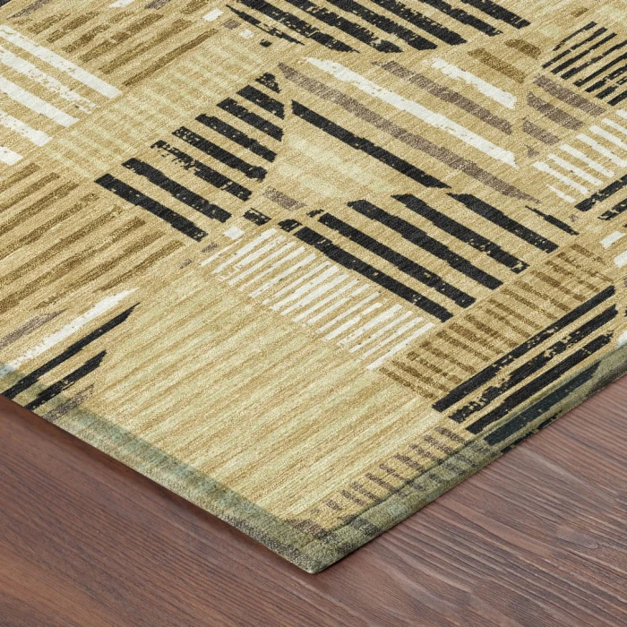 Addison Rugs Chantille Gold ACN2700 9ft. x 12ft. Rect. Rug