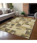 Addison Rugs Chantille Gold ACN2700 9ft. x 12ft. Rect. Rug