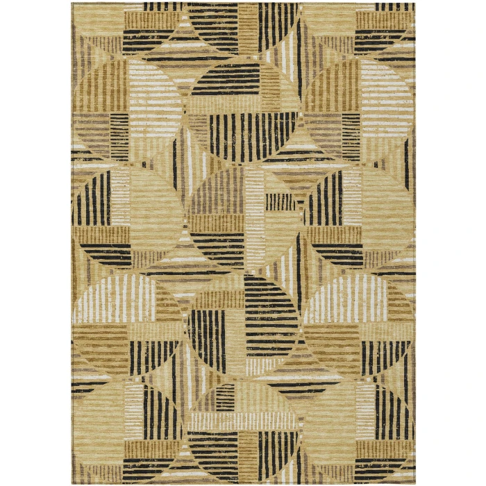 Addison Rugs Chantille Gold ACN2700 9ft. x 12ft. Rect. Rug