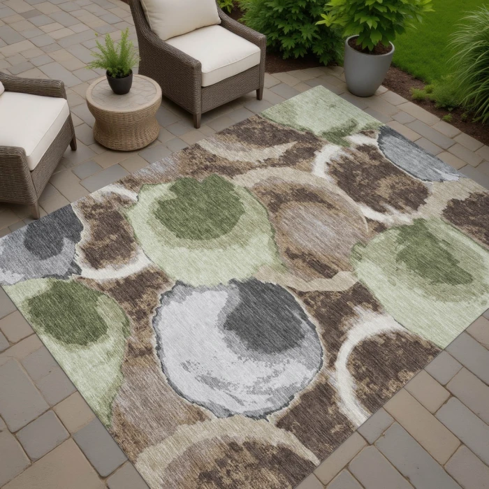 Addison Rugs Chantille Brown ACN2701 9ft. x 12ft. Rect. Rug