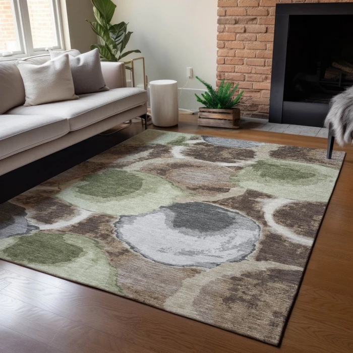 Addison Rugs Chantille Brown ACN2701 9ft. x 12ft. Rect. Rug