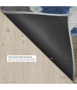 Addison Rugs Chantille Blue ACN2701 5ft. x 7ft.6in. Rect. Rug